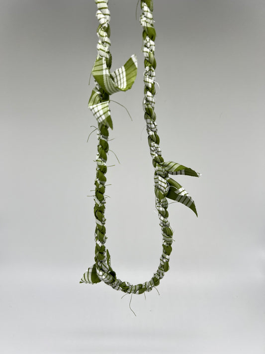 Forever Lei – Palaka Pattern (Maroon, Green, Purple)