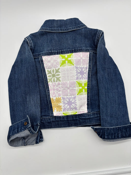 Hana I’a Hand sewn Jacket Soft Batting Native Pattern